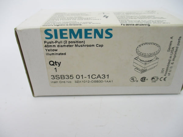SIEMENS 3SB3501-1CA31 NSMP