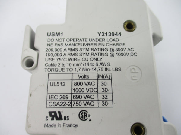 FERRAZ SHAWMUT USM1 Y213944 800VAC 30A NSNP
