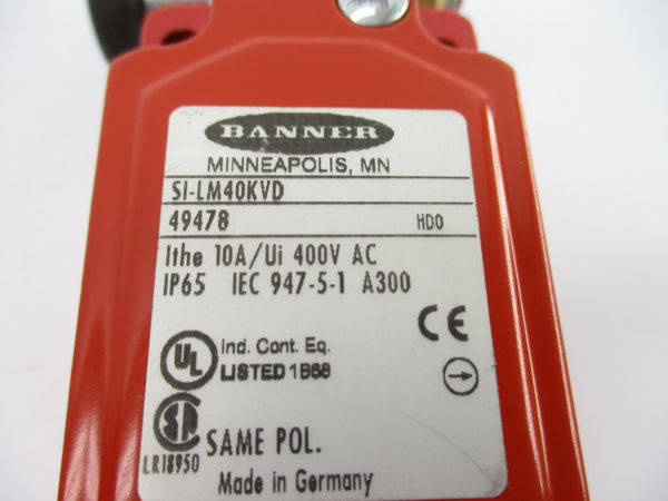 BANNER ENGINEERING SI-LM40KVD 400VAC 10A NSNP