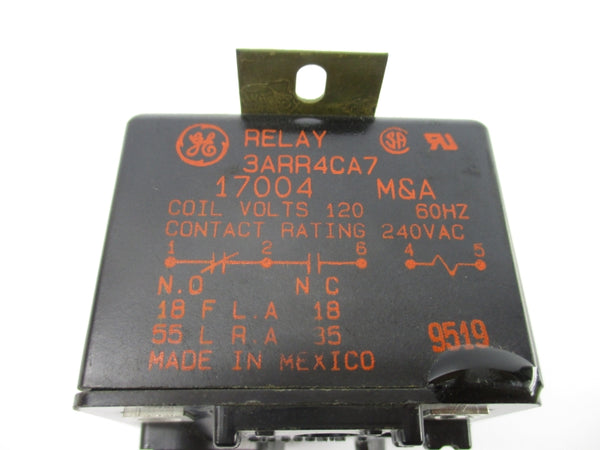 GENERAL ELECTRIC 3ARR4CA7 120VAC NSNP