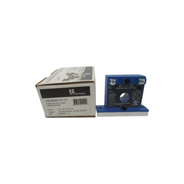 NK TECHNOLOGIES AS3-NOAC-FF-15 301000405 120/240VAC 10/15A NSMP