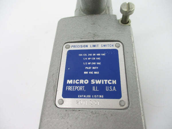 MICRO SWITCH 201LS51 480VAC 10A (GREY) NSNP