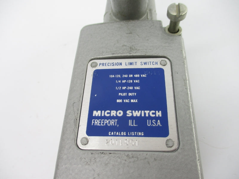 MICRO SWITCH 201LS51 480VAC 10A (GREY) NSNP