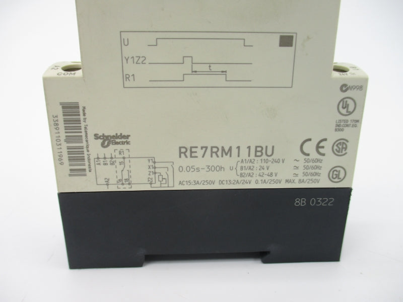 SCHNEIDER ELECTRIC RE7RM11BU 250V 3A 0.05S-300H NSNP