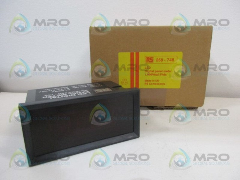 RS COMPONENTS 258-748 DIGITAL PANEL METER NSMP