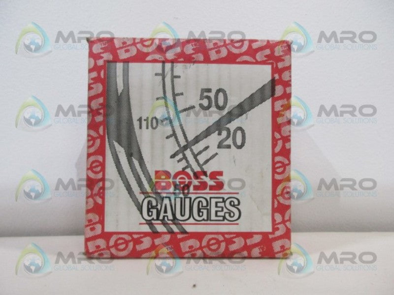 BOSS GAUGES BS1780 PRESSURE GAUGE NSMP