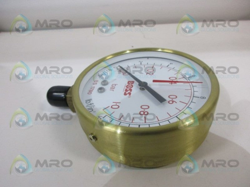 BOSS GAUGES BS1780 PRESSURE GAUGE NSMP