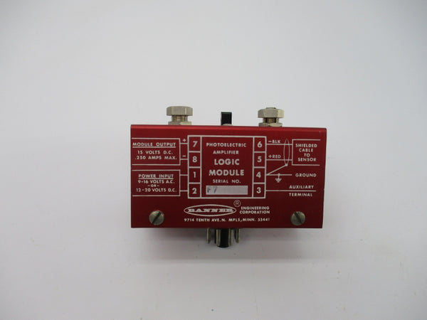 BANNER ENGINEERING B5R 15VDC 250A UNMP