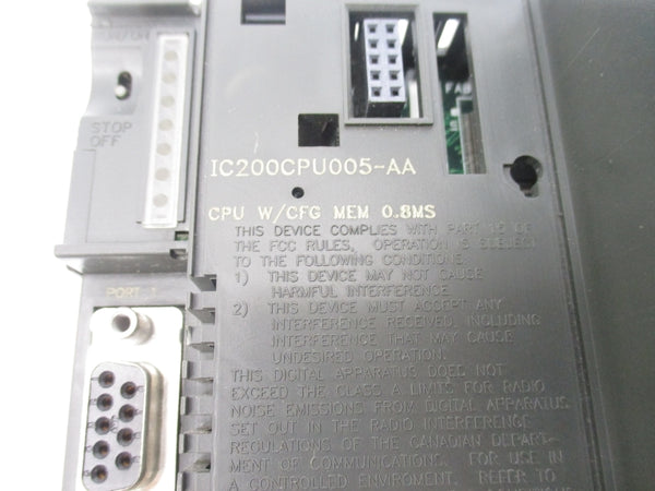 GE FANUC IC200CPU005-AA NSNP