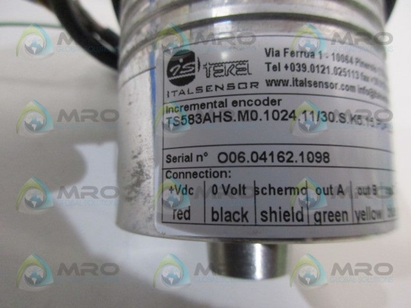 ITALSENSORS TS583AHS.M0.500.11/30.S  INCREMENTAL ENCODER NSNP