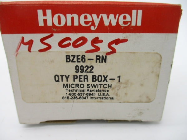 HONEYWELL BZE6-RN 480VAC 15A NSMP