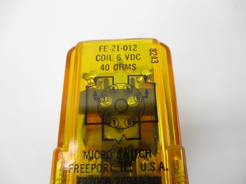 MICRO SWITCH FE21-012 6VDC NSNP