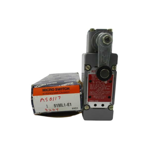 MICRO SWITCH 51ML1-E1 600VAC 20A (GREY) NSMP