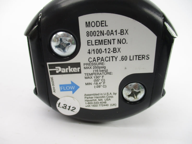 PARKER 8002N-0A1-BX 250PSI NSNP