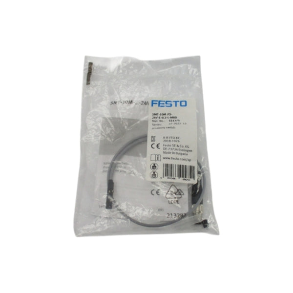 FESTO SMT-10M-PS-24V-E-0.3-L-M8D 551375 NSMP