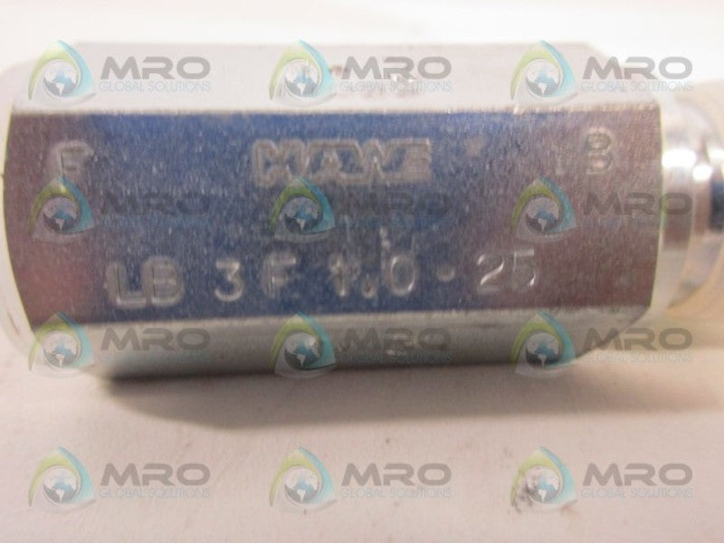 HAWE LB3F1.0-25 VALVE NSNP