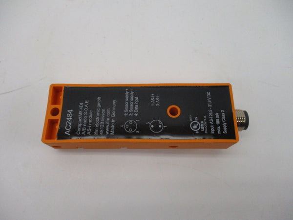 IFM EFECTOR AC2484 26.5-31.6VDC NSMP