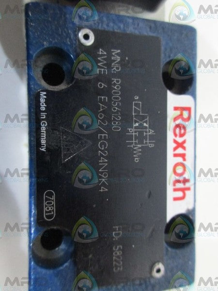 REXROTH 4WE6EA62/EG24N9KA DIRECTIONAL VALVE NSNP