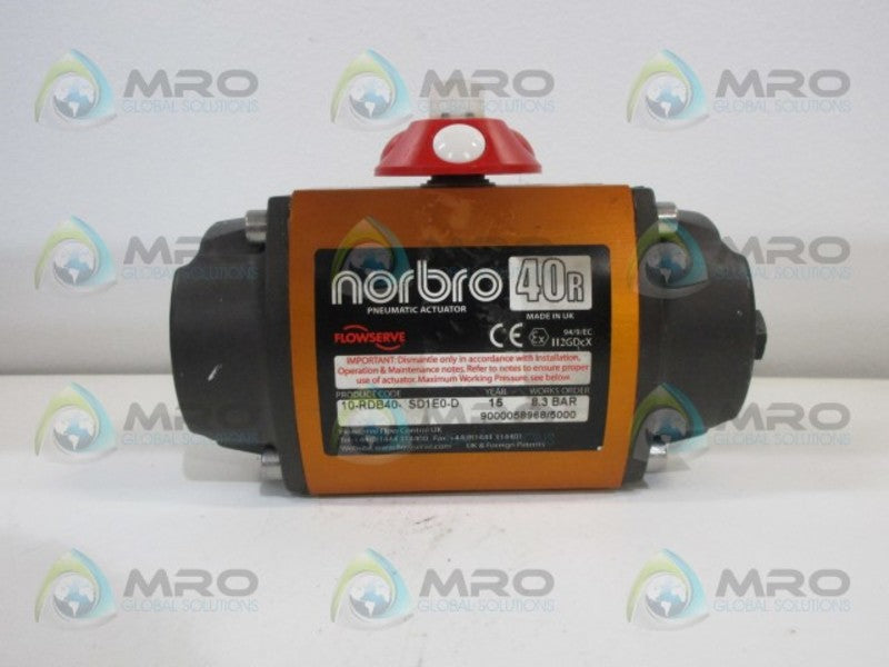 NORBRO 10-RDB40-SD1E0-D PNEUMATIC ACTUATOR NSNP