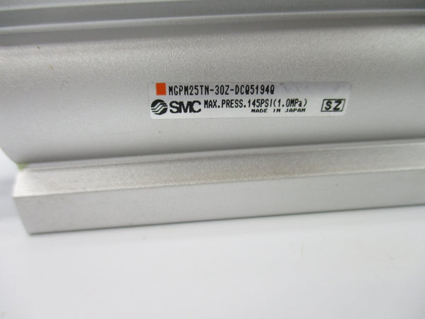 SMC MGPM25TN-30Z-DCQ5194Q 145PSI NSNP