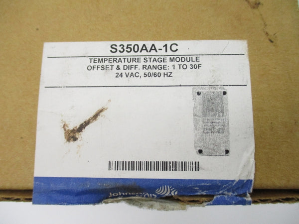 JOHNSON CONTROLS S350AA-1C 24VAC 1-30'F REV. F NSMP