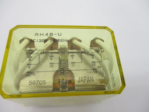 IDEC RH4B-U 120VAC 10A NSNP