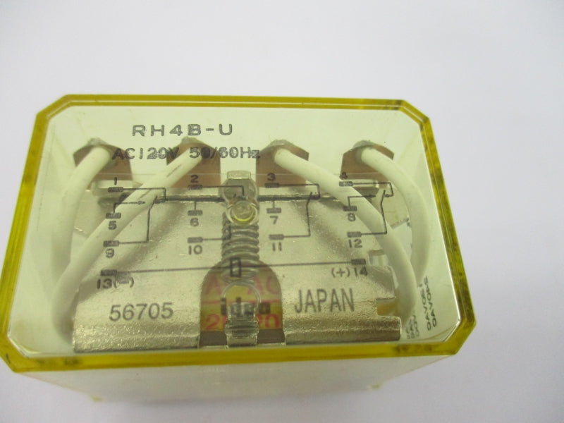 IDEC RH4B-U 120VAC 10A NSNP