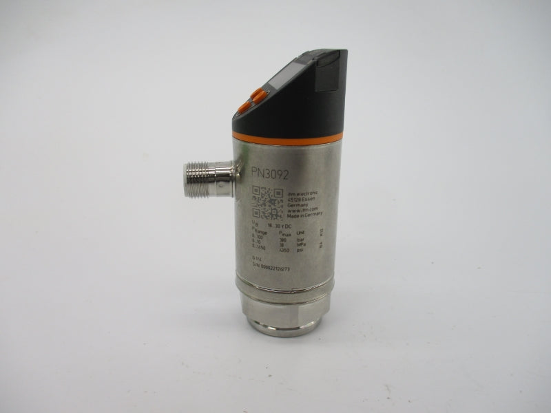 IFM EFECTOR PN3092 PN-100-SER14-MFRKG/US//V 18-30VDC 4350PSI NSMP