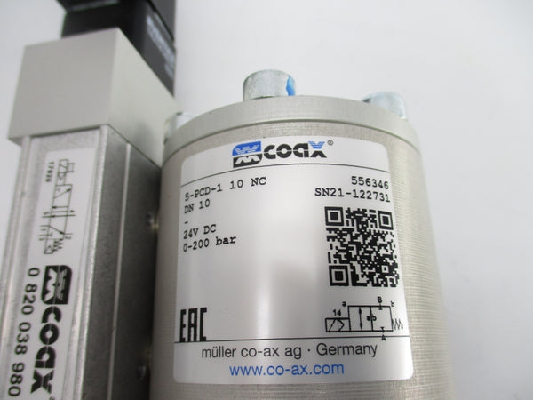 COAX 5-PCD-1 10 NC DN 10 W/ 0 820 038 980 24VDC NSNP