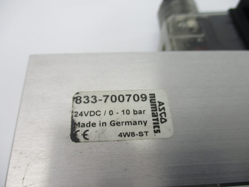 ASCO NUAMTICS 833-700709 24VDC NSNP