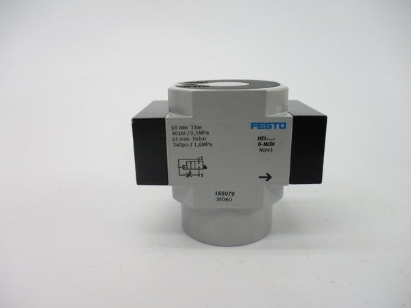 FESTO HEL-3/8-D-MIDI 165079 240PSI NSMP