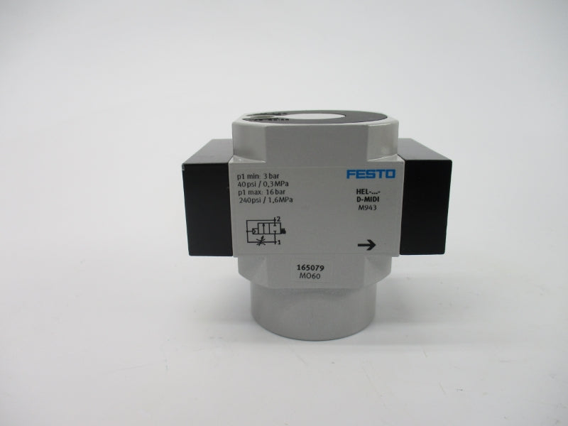 FESTO HEL-3/8-D-MIDI 165079 240PSI NSMP