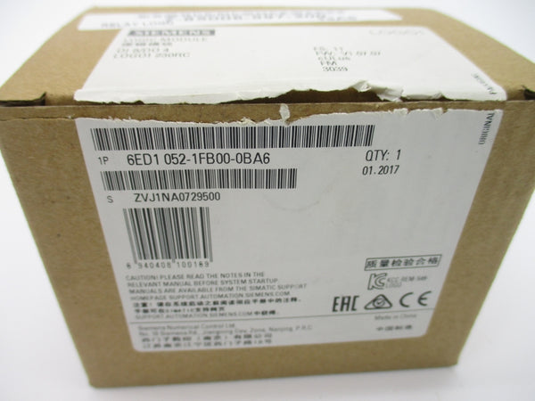 SIEMENS 6ED1 052-1FB00-0BA6 115/240VAC/DC 10A NSMP