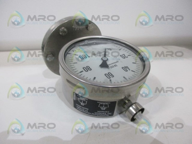 WIKA 433.50.100 6BAR G1/2B PRESSURE GAUGE  NSMP