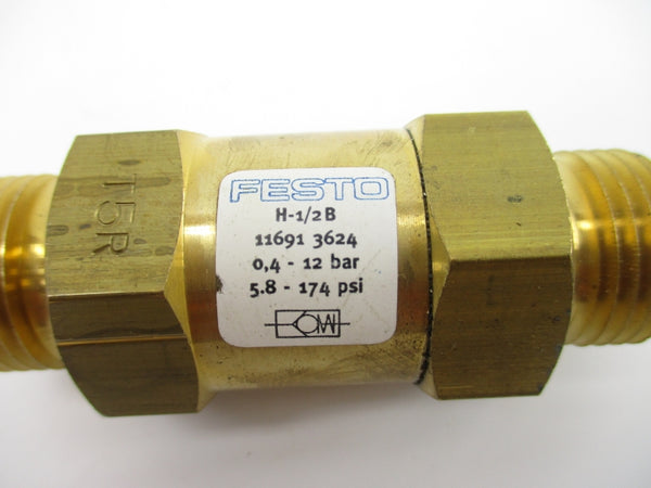 FESTO H-1/2B 11691 5.8-174PSI NSNP