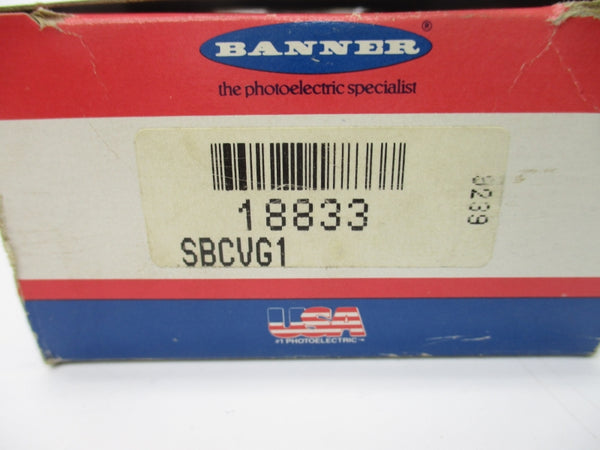 BANNER ENGINEERING SBCVG1 18833 NSMP