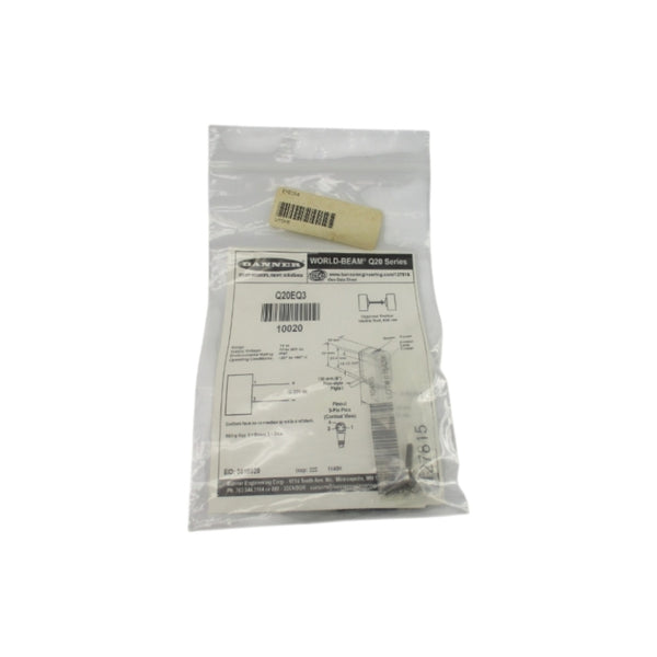 BANNER ENGINEERING Q20EQ3 10020 10-30VDC NSMP