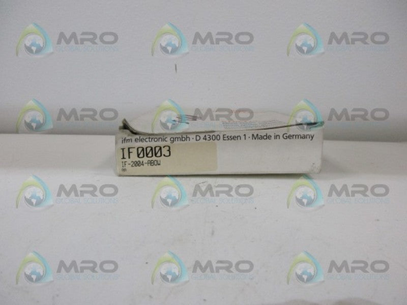 IFM EFECTOR IF0003 INDUCTIVE PROXIOMITY SWITCH SENSOR NSMP