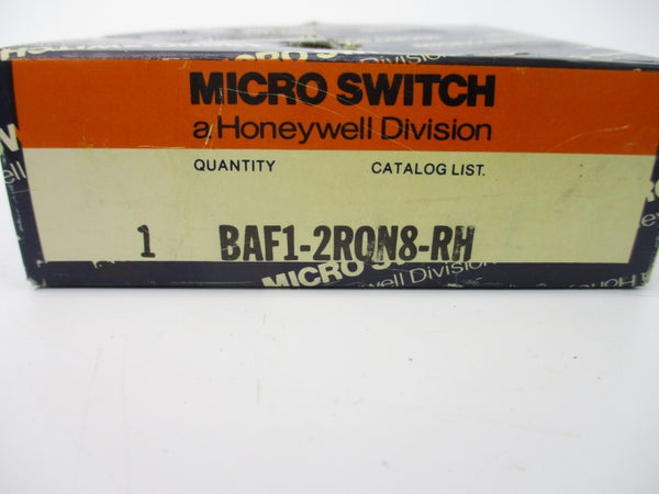 MICRO SWITCH BAF1-2RQN8-RH 480VAC 20A NSMP