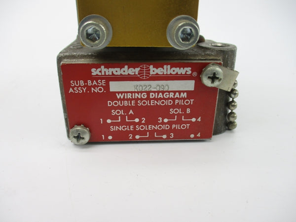 SCHRADER BELLOWS L675-39-102 K022-090 NSNP