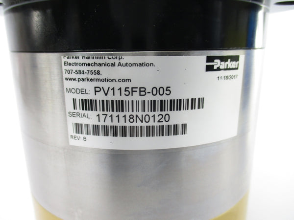 PARKER PV115FB-005 REV. B NSNP