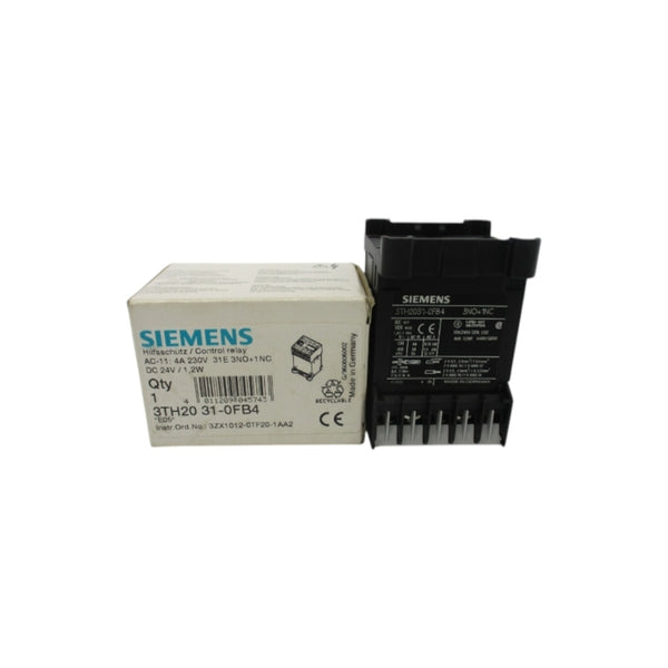 SIEMENS 3TH2031-0FB4 24VDC NSMP