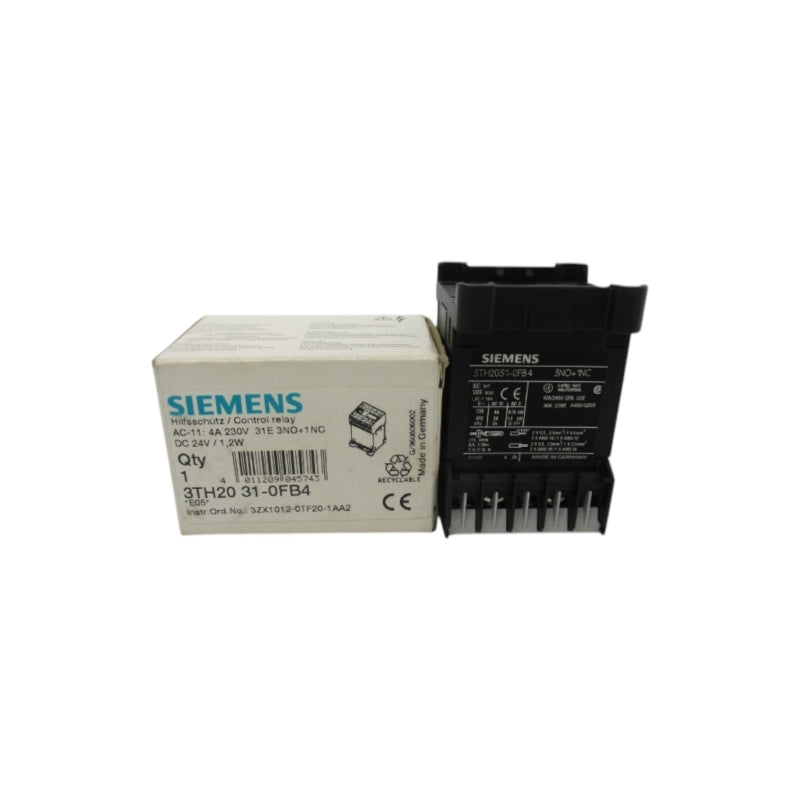 SIEMENS 3TH2031-0FB4 24VDC NSMP
