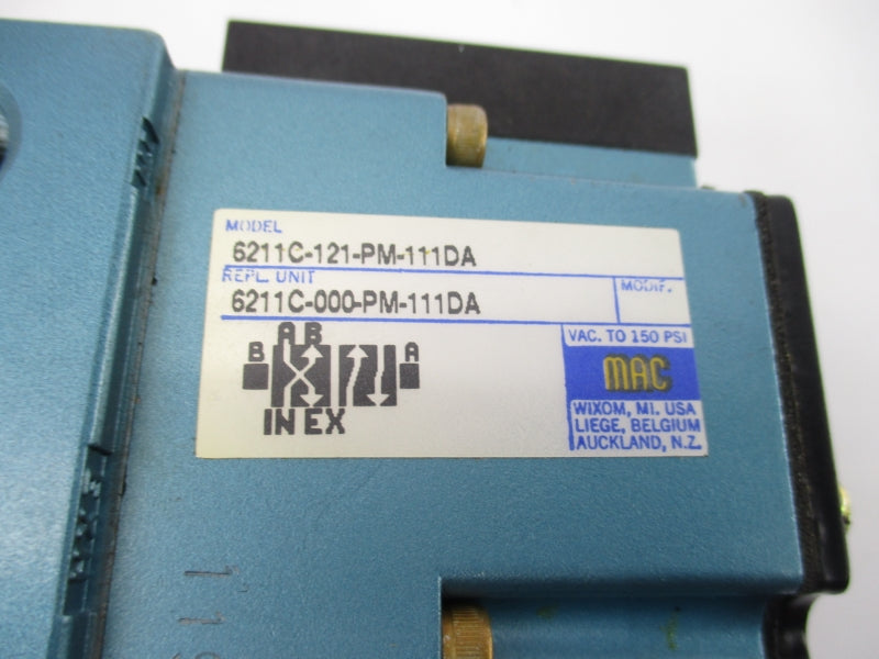 MAC 6211C-121-PM-111DA 110/120V 35-150PSI NSNP