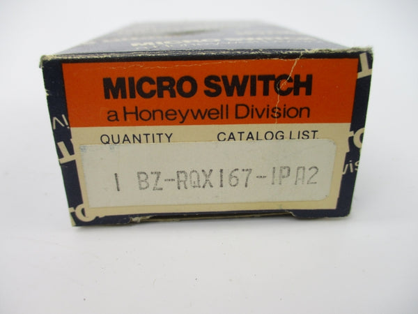 MICRO SWITCH BZ-RQX167-1PA2 480VAC 15A NSNP