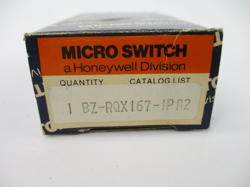 MICRO SWITCH BZ-RQX167-1PA2 480VAC 15A NSNP