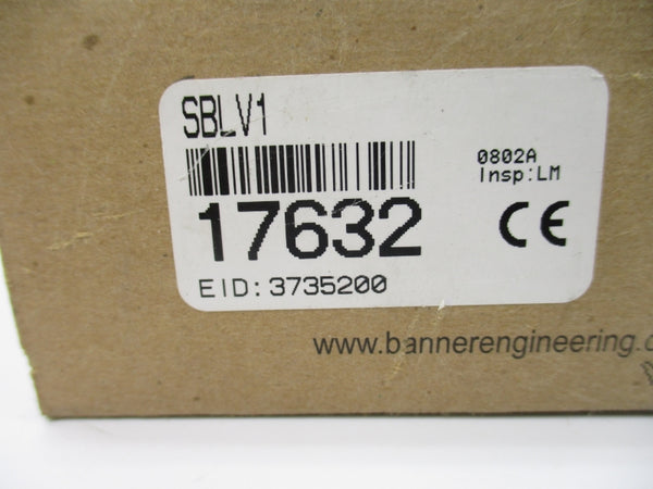 BANNER ENGINEERING SBLV1 17632 (AS PICTURED1) NSMP