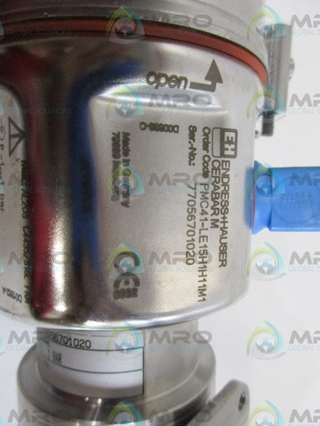 ENDRESS+HAUSER PMC41-LE15H1H11M1 PRESSURE TRANSMITTER NSNP