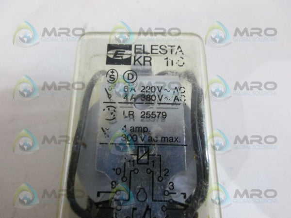 ELESTA KR-113 RELAY UNMP