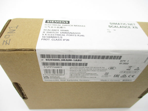 SIEMENS 6GK5005-0BA00-1AB2 NSFS